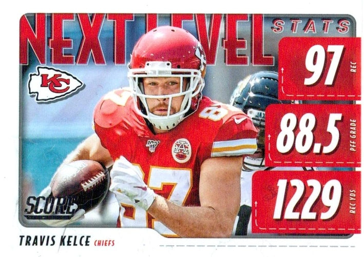 #NLS-TK Travis Kelce - Kansas City Chiefs - 2020 Score - Next Level Stats Football