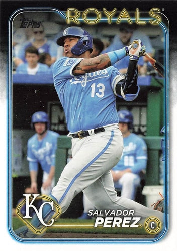 #24 Salvador Perez - Kansas City Royals - 2024 Topps Baseball
