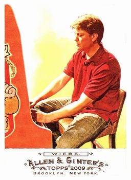 #24 Steve Wiebe - 2009 Topps Allen & Ginter Baseball