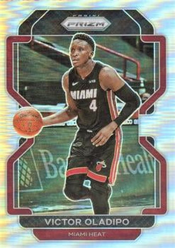 #24 Victor Oladipo - Miami Heat - 2021-22 Panini Prizm - Silver Basketball