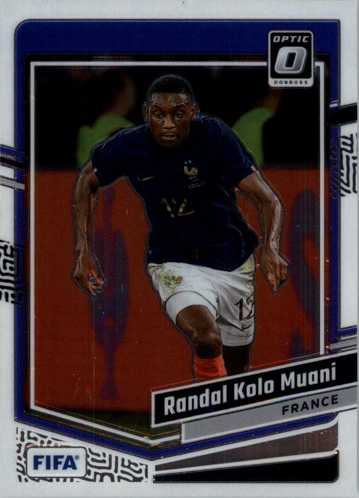 #24 Randal Kolo Muani - France - 2023-24 Donruss - Optic Soccer