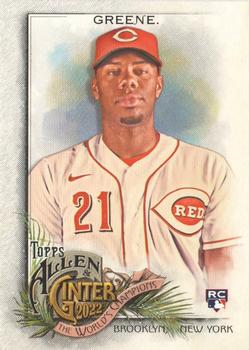 #250 Hunter Greene - Cincinnati Reds - 2022 Topps Allen & Ginter Baseball