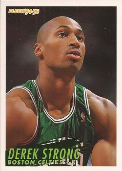 #250 Derek Strong - Boston Celtics - 1994-95 Fleer Basketball
