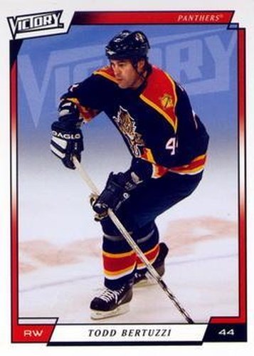 #250 Todd Bertuzzi - Florida Panthers - 2006-07 Upper Deck Victory Update Hockey
