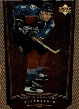 #250 Sandis Ozolinsh - Colorado Avalanche - 1998-99 Upper Deck Gold Reserve Hockey