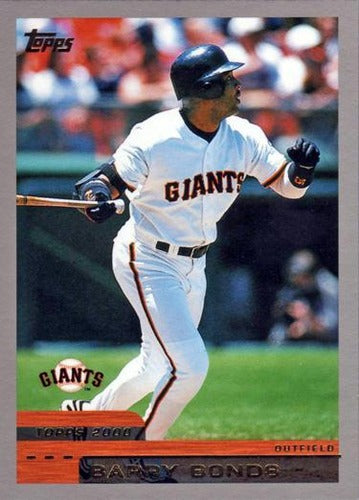 #250 Barry Bonds - San Francisco Giants - 2000 Topps Baseball