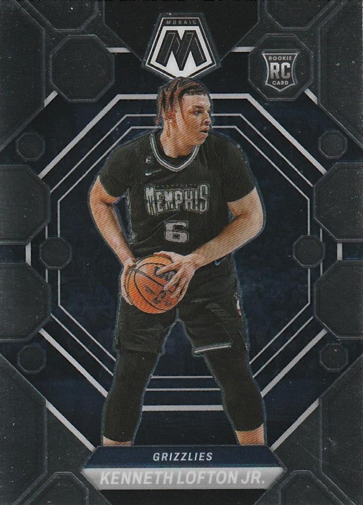 #250 Kenneth Lofton Jr. - Memphis Grizzlies - 2022-23 Panini Mosaic Basketball