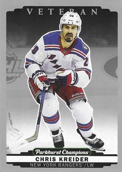 #250 Chris Kreider - New York Rangers - 2022-23 Parkhurst Champions - Silver Hockey