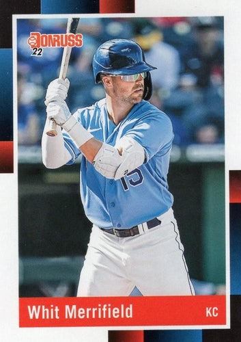#250 Whit Merrifield - Kansas City Royals - 2022 Donruss Baseball