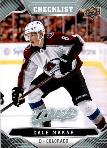 #250 Cale Makar - Colorado Avalanche - 2019-20 Upper Deck MVP Hockey