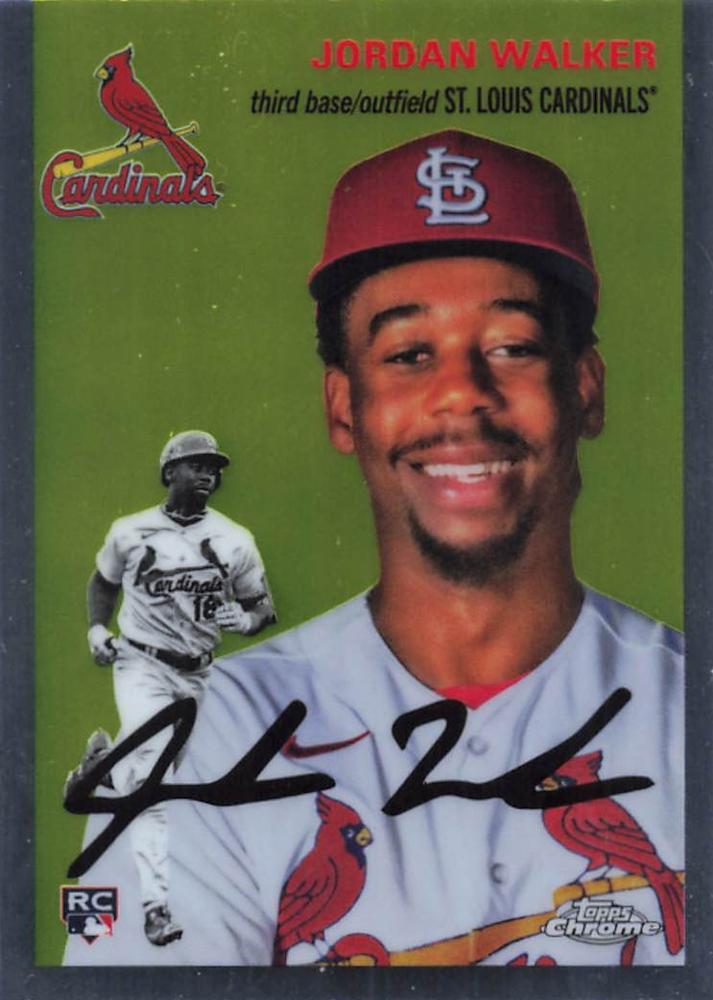 #250 Jordan Walker - St. Louis Cardinals - 2023 Topps Chrome Platinum Anniversary Baseball