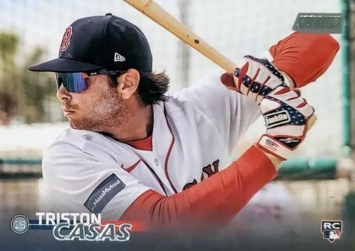 #250b Triston Casas - Boston Red Sox - 2023 Stadium Club Baseball
