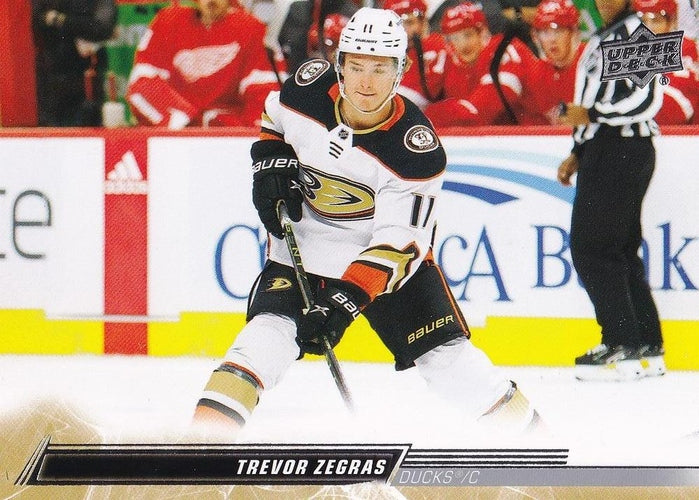 #251 Trevor Zegras - Anaheim Ducks - 2022-23 Upper Deck Hockey