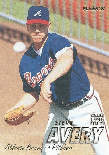 #251 Steve Avery - Atlanta Braves - 1997 Fleer Baseball