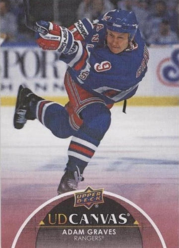 #C251 Adam Graves - New York Rangers - 2021-22 Upper Deck - UD Canvas Hockey