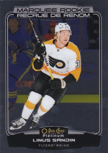 #251 Linus Sandin - Philadelphia Flyers - 2022-23 O-Pee-Chee Platinum Hockey