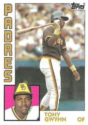 #251 Tony Gwynn - San Diego Padres - 1984 Topps Baseball