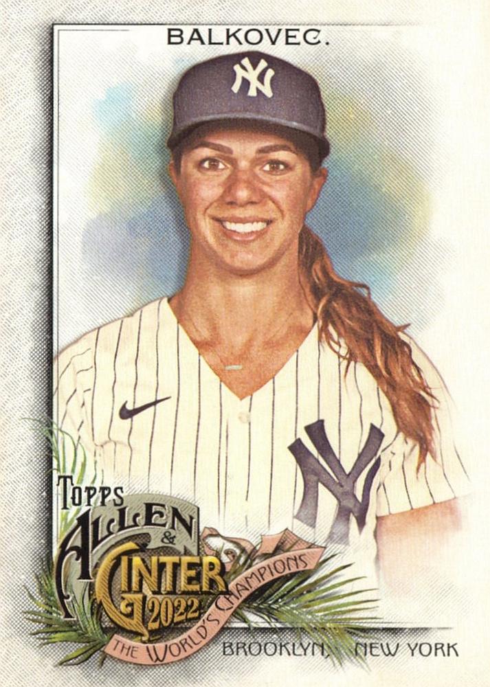 #251 Rachel Balkovec - New York Yankees - 2022 Topps Allen & Ginter Baseball