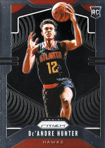 #251 De'Andre Hunter - Atlanta Hawks - 2019-20 Panini Prizm Basketball