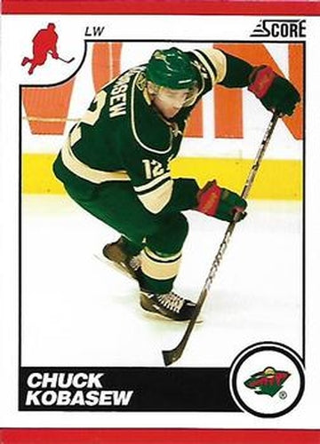 #251 Chuck Kobasew - Minnesota Wild - 2010-11 Score Hockey