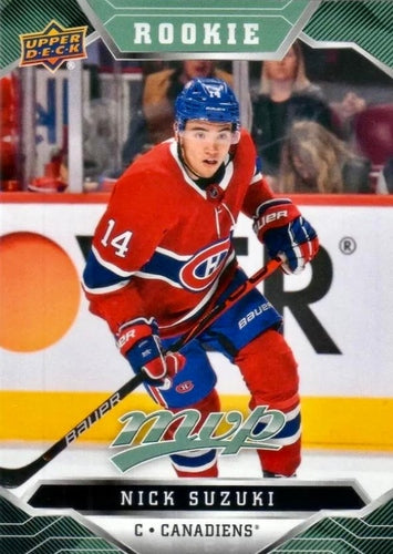 #251 Nick Suzuki - Montreal Canadiens - 2019-20 Upper Deck MVP Hockey