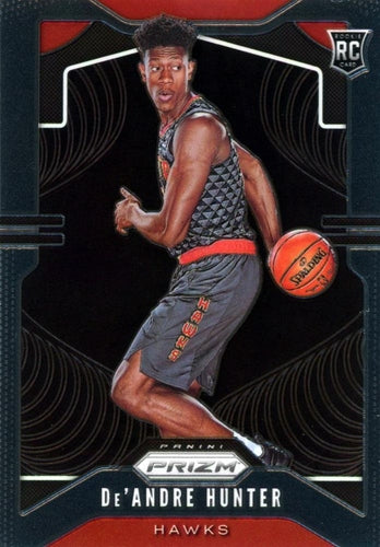 #251b De'Andre Hunter - Atlanta Hawks - 2019-20 Panini Prizm Basketball