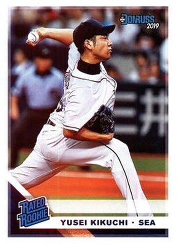 #252 Yusei Kikuchi - Seattle Mariners - 2019 Donruss Baseball