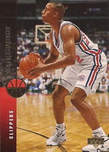 #252 Pooh Richardson - Los Angeles Clippers - 1994-95 Upper Deck Basketball