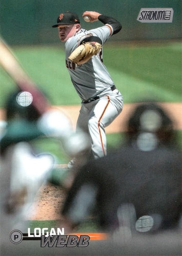 #252 Logan Webb - San Francisco Giants - 2023 Stadium Club Baseball