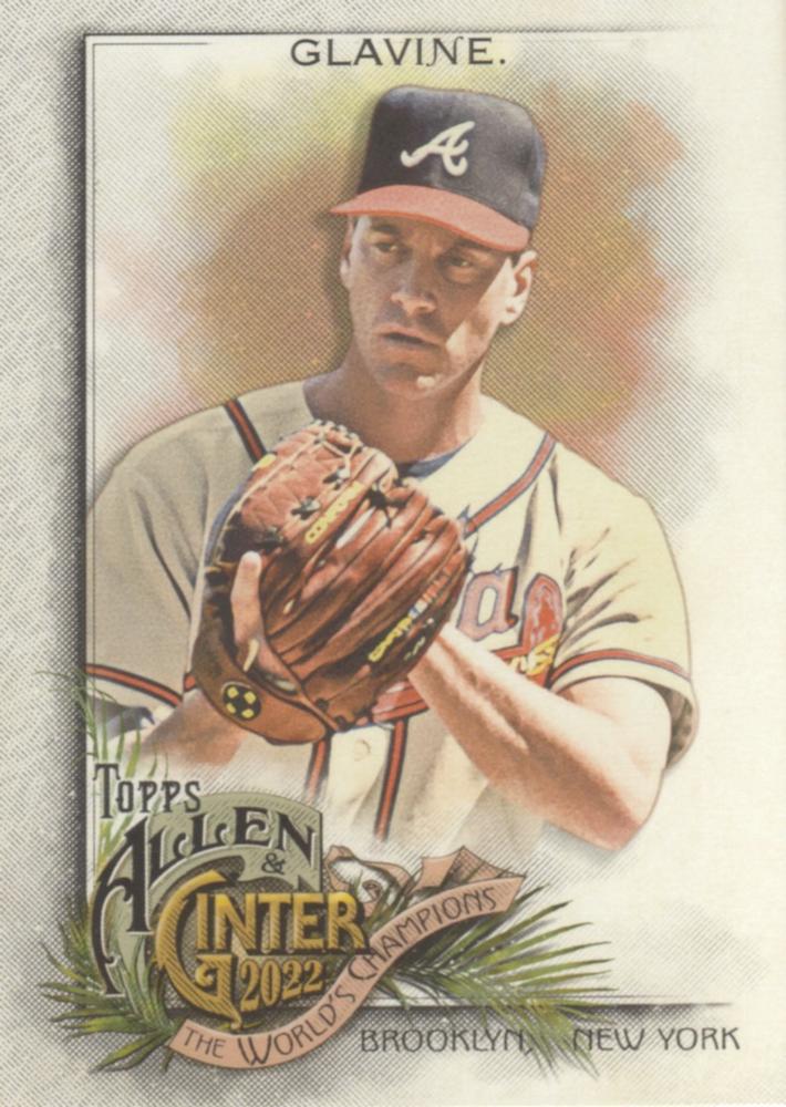 #252 Tom Glavine - Atlanta Braves - 2022 Topps Allen & Ginter Baseball