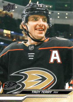 #252 Troy Terry - Anaheim Ducks -2023-24 Upper Deck Hockey