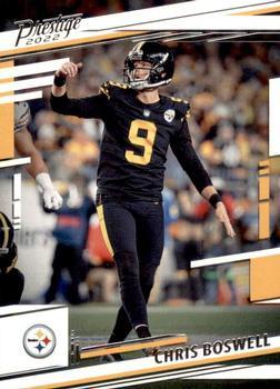 #252 Chris Boswell - Pittsburgh Steelers - 2022 Panini Prestige Football