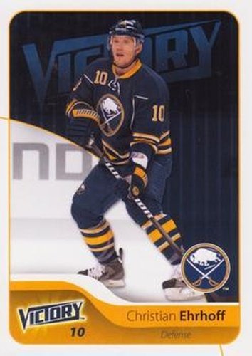 #252 Christian Ehrhoff - Buffalo Sabres - 2011-12 Upper Deck Victory Update Hockey