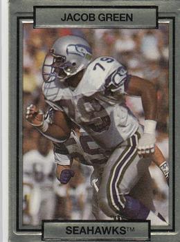 #252 Jacob Green - Seattle Seahawks - 1990 Action Packed Football