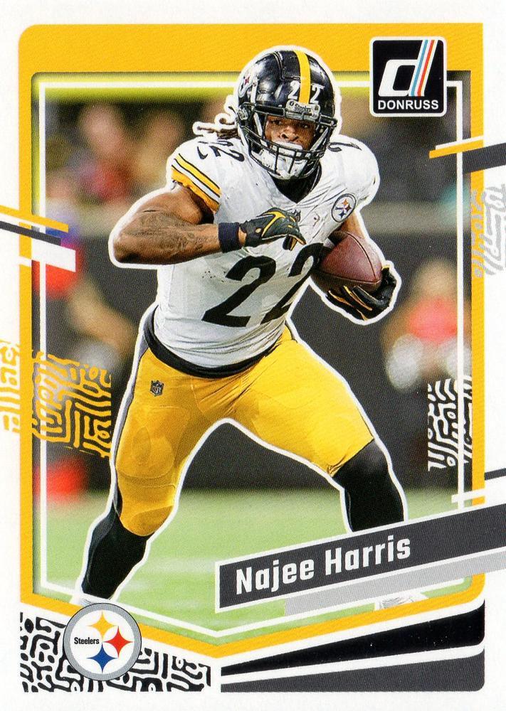 #252 Najee Harris - Pittsburgh Steelers - 2023 Donruss Football