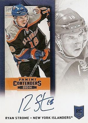 #252b Ryan Strome - New York Islanders - 2013-14 Panini Contenders Hockey