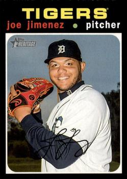 #253 Joe Jimenez - Detroit Tigers - 2020 Topps Heritage Baseball