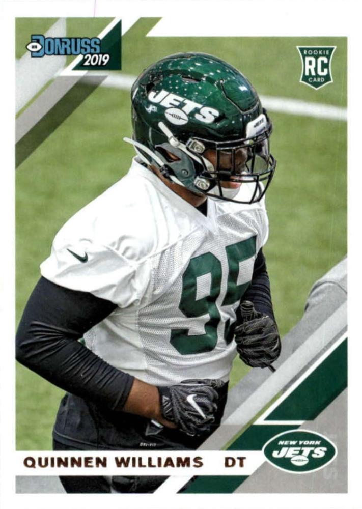 #253 Quinnen Williams - New York Jets - 2019 Donruss Football