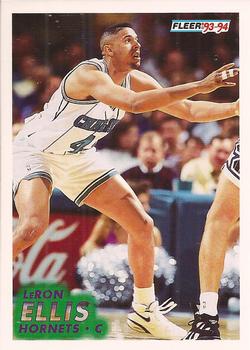 #253 LeRon Ellis - Charlotte Hornets - 1993-94 Fleer Basketball