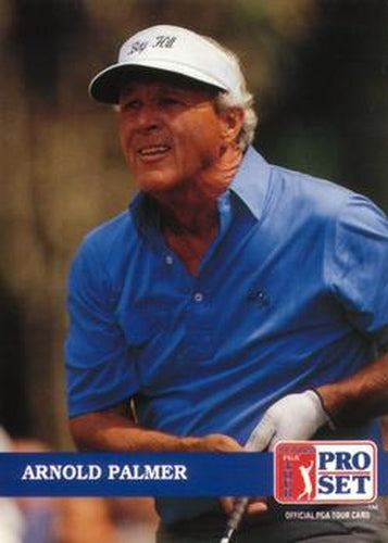 #253 Arnold Palmer - 1992 Pro Set PGA Tour Golf