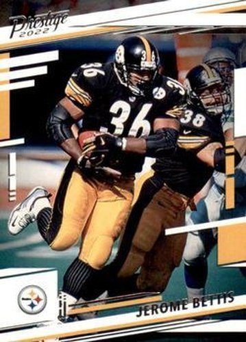 #253 Jerome Bettis - Pittsburgh Steelers - 2022 Panini Prestige Football