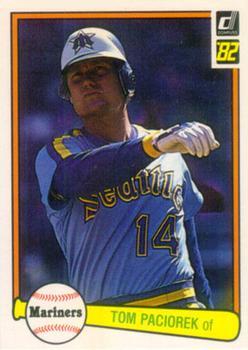 #253 Tom Paciorek - Seattle Mariners - 1982 Donruss Baseball