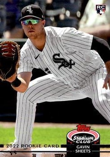 #253b Gavin Sheets - Chicago White Sox - 2022 Stadium Club Baseball
