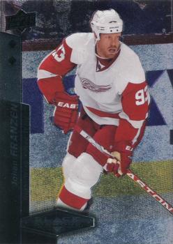 #115 Johan Franzen - Detroit Red Wings - 2010-11 Upper Deck Black Diamond Hockey