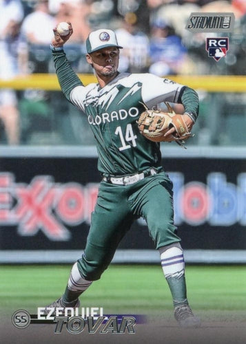 #254 Ezequiel Tovar - Colorado Rockies - 2023 Stadium Club Baseball