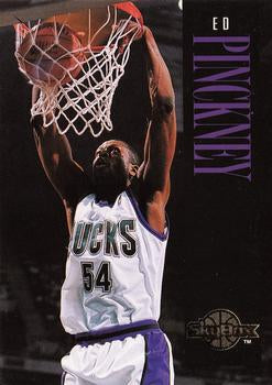#254 Ed Pinckney - Milwaukee Bucks - 1994-95 SkyBox Premium Basketball
