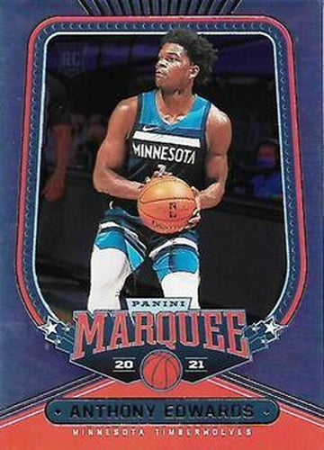 #254 Anthony Edwards - Minnesota Timberwolves - 2020-21 Panini Chronicles Basketball
