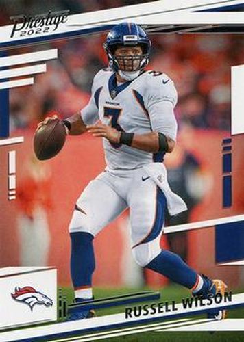 #254 Russell Wilson - Denver Broncos - 2022 Panini Prestige Football