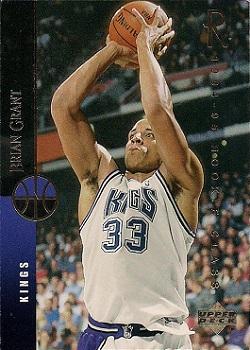 #254 Brian Grant - Sacramento Kings - 1994-95 Upper Deck Basketball