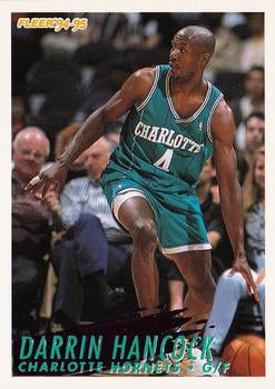 #255 Darrin Hancock - Charlotte Hornets - 1994-95 Fleer Basketball
